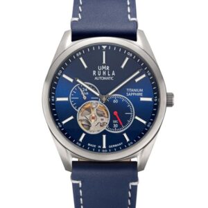 UMR Ruhla 80301 Titan Safirglas Automatik "Open Heart"