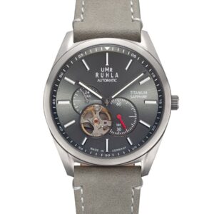 UMR Ruhla 80303 Titan Safirglas Automatik "Open Heart"