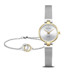 Bering 17724-010-GWP Classic Safirglas Diamant + extra Schmuckarmband
