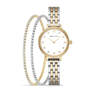 Bering 11028-714-GWP Safirglas mit 2 Schmuckarmbändern gratis