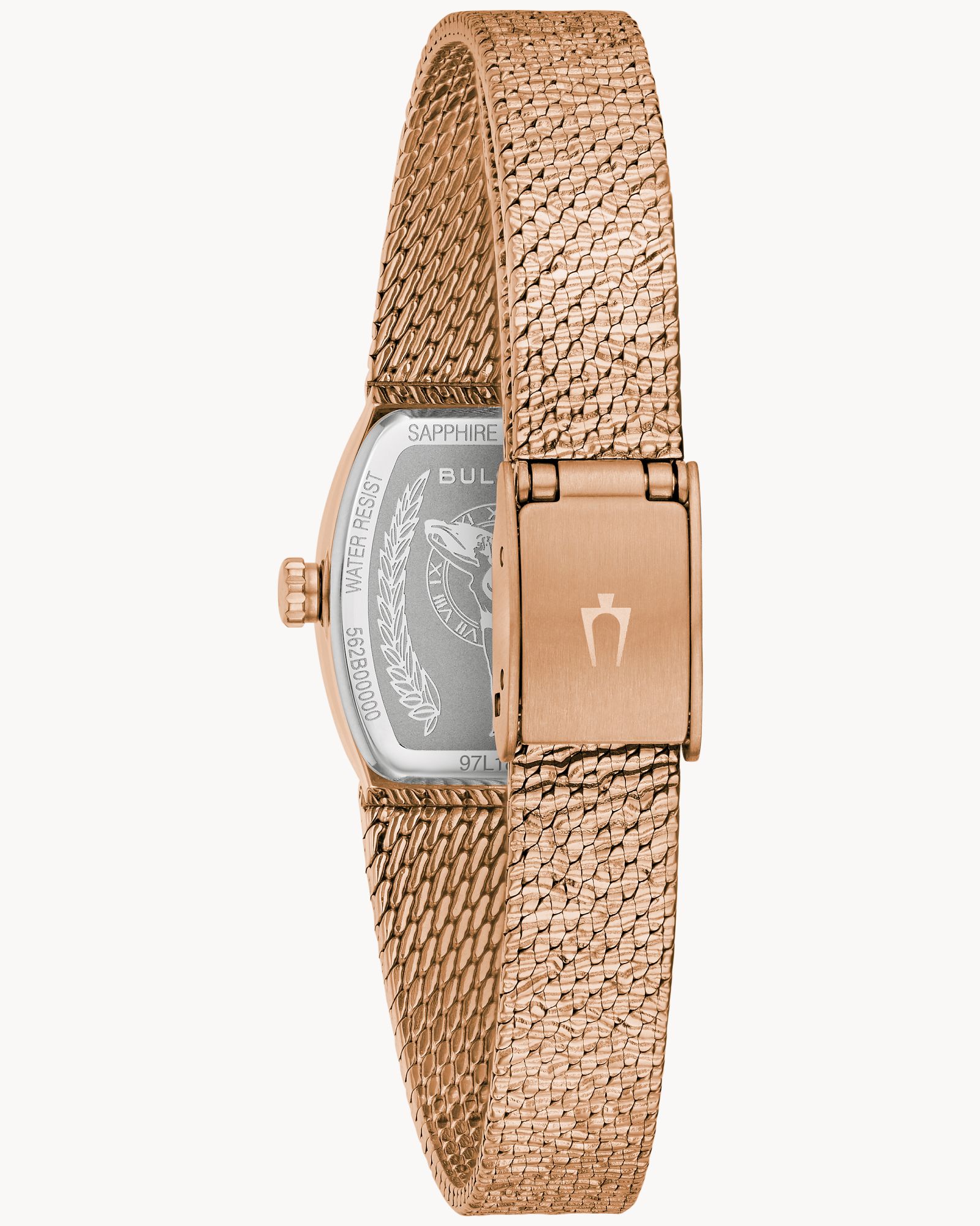 Bulova 97L185 "Goddess of Time" Quarz Tigeraugezifferblatt – Bild 3