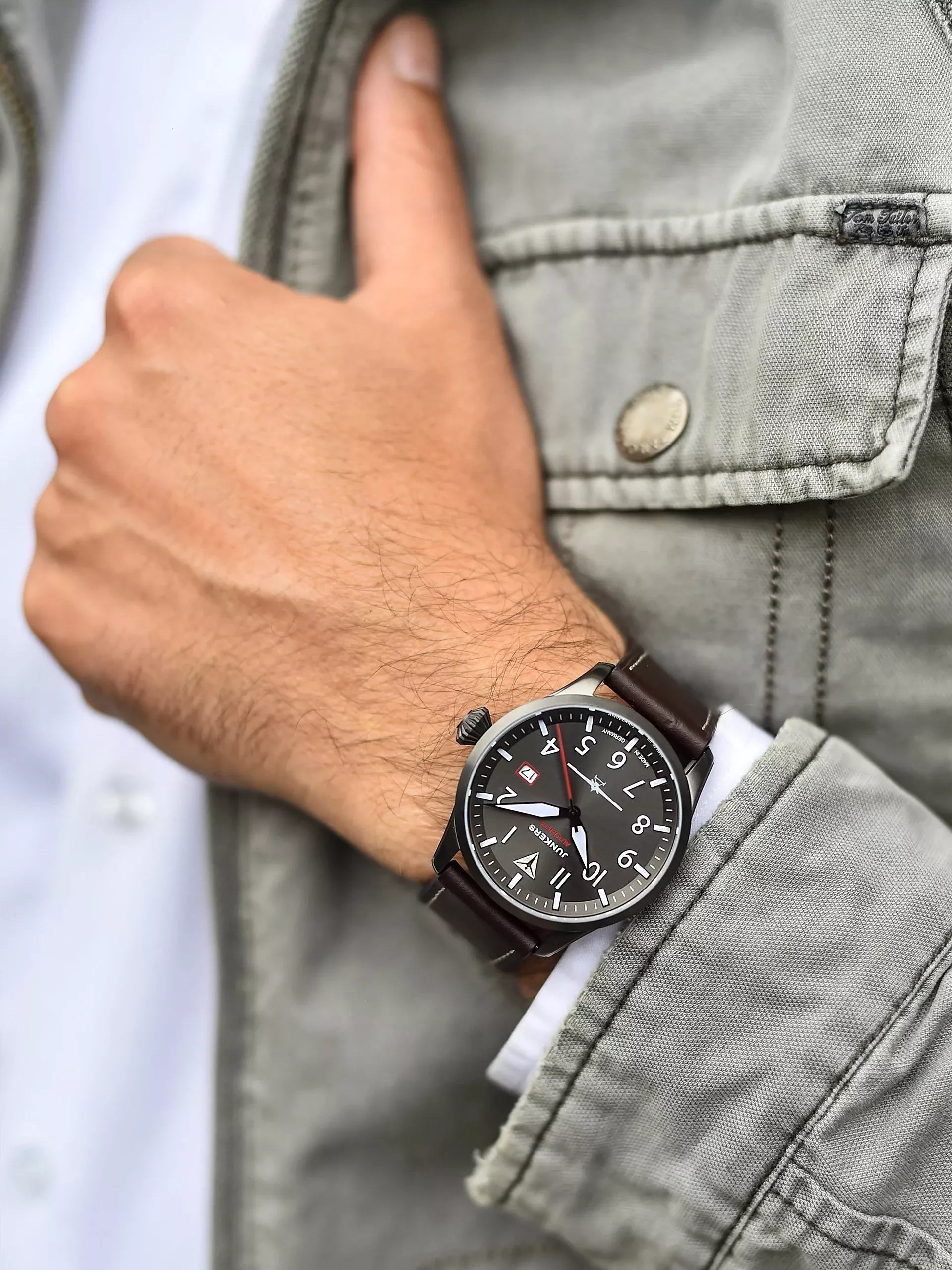 Junkers 9.63.02.15 Flieger Automatik Limited Edition – Bild 4