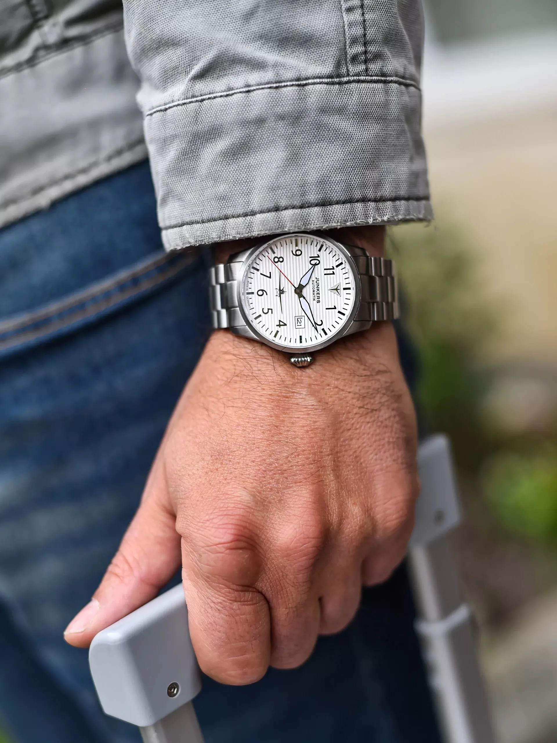 Junkers 9.58.01.03.M Flieger Automatik – Bild 2