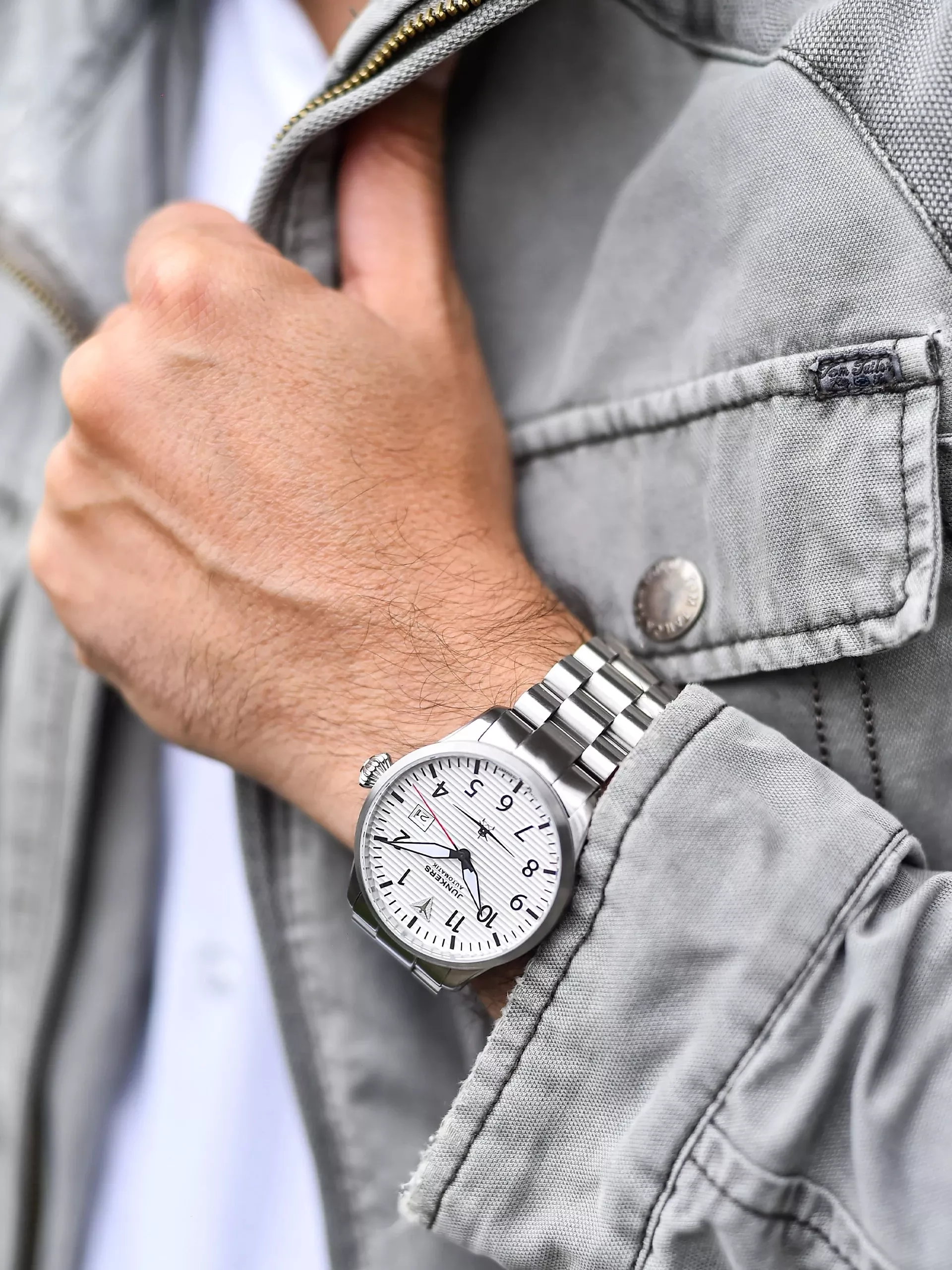 Junkers 9.58.01.03.M Flieger Automatik – Bild 4