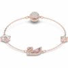 Swarowski 5472271 Swan Armband rosegold