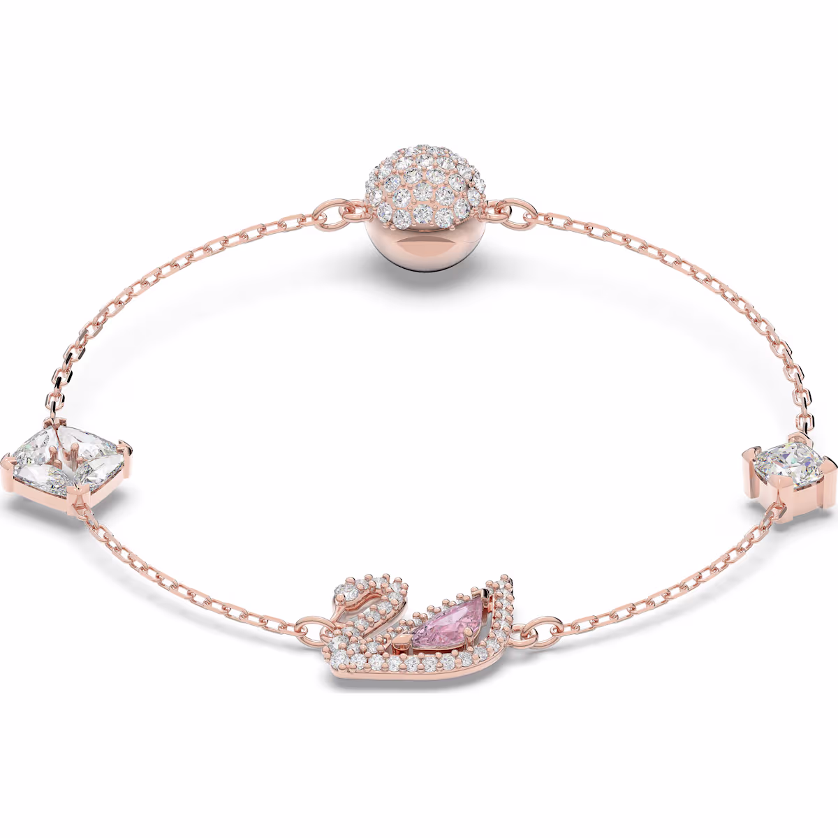 Swarowski 5472271 Swan Armband rosegold