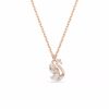 Swarovski 5738204 Halskette Swan rosevergoldet