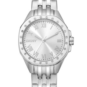 Armbanduhr DKNY DK1L013M0045 Brooklyn Mini Silver 30mm 5ATM Quarz