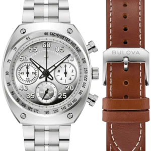 Bulova 96K118 SHELBY Racer Chronograph 50th Anniversary Aluminum Edition
