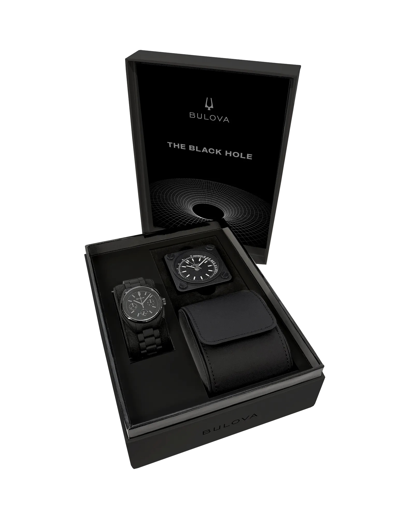 BULOVA 98A335 Lunar Pilot "Black Hole" Quarz Chronograph 41mm Limited Edition – Bild 4