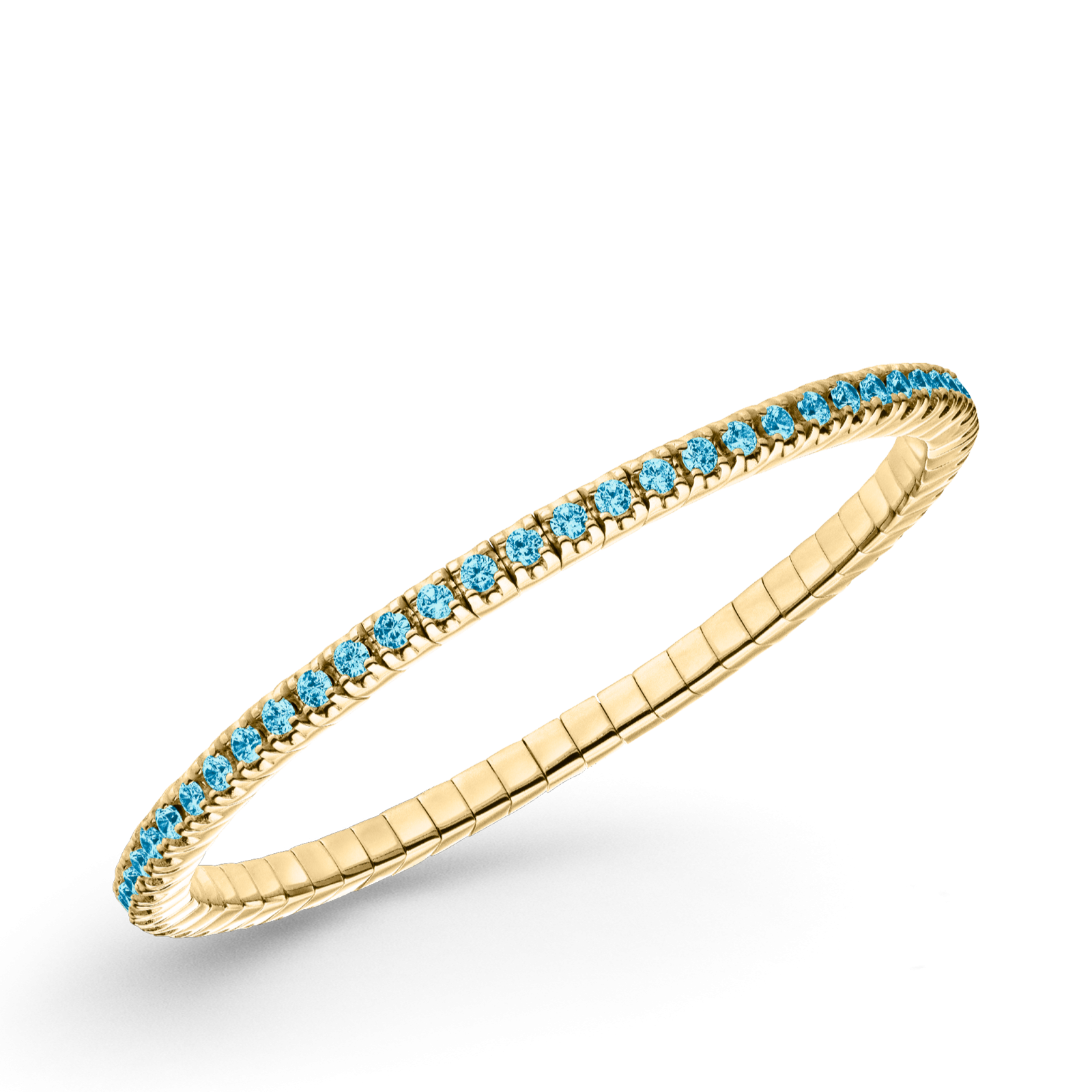 Luis&Freya FLEX Bracelet 4.110.328.005-185 2.5 mm vergoldet