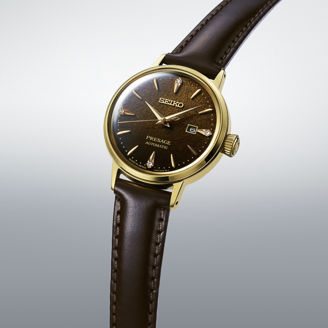 Seiko SRE020K1 Presage Cocktail Diamanten 30 mm – Bild 2