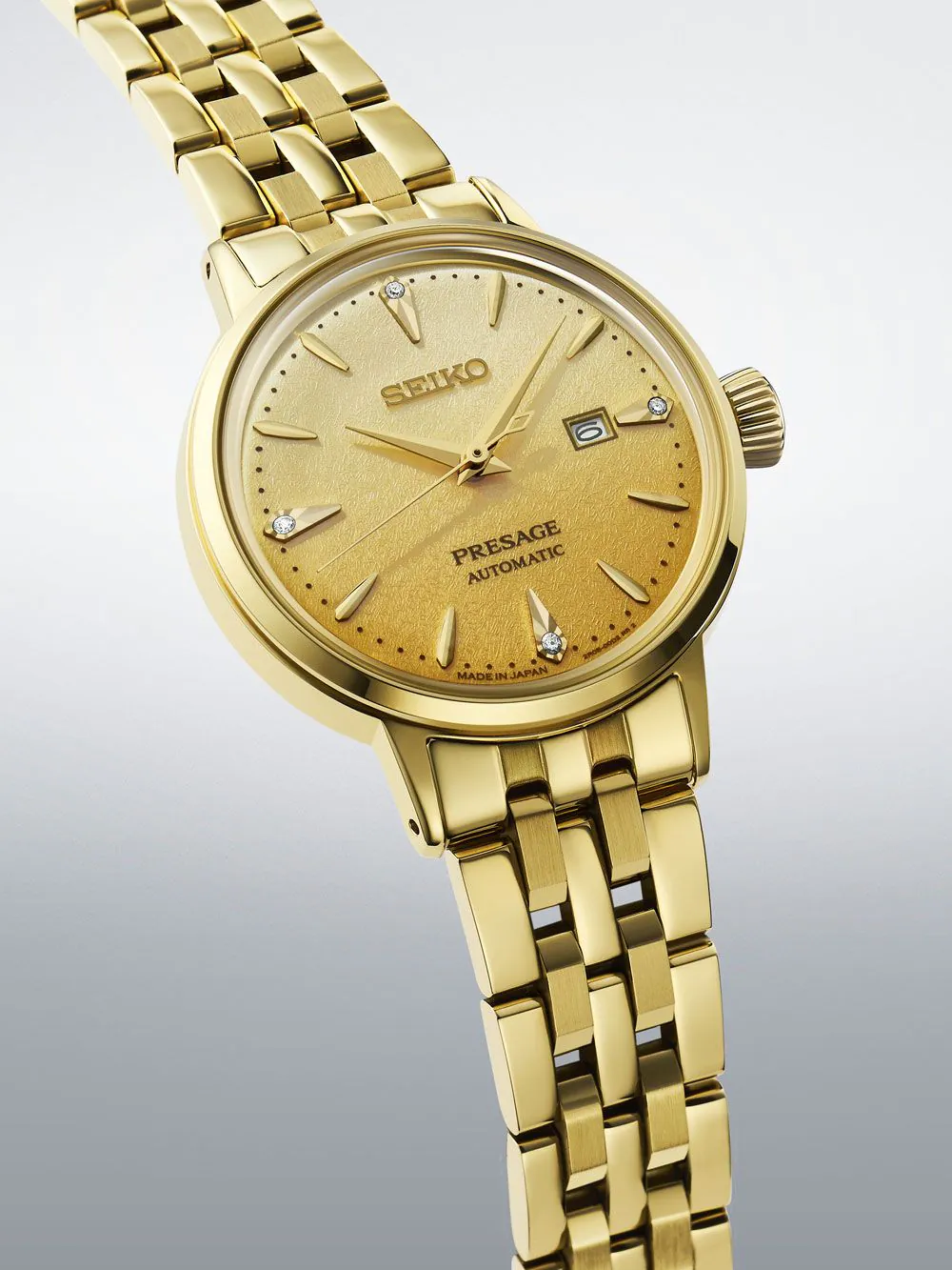 Seiko SRE018K1 Presage Cocktail Diamanten 30 mm – Bild 3