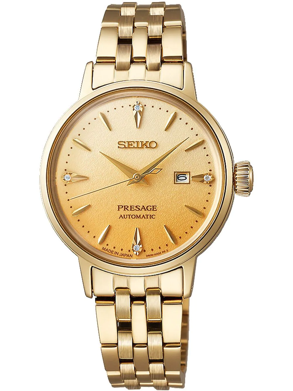 Seiko SRE018K1 Presage Cocktail Diamanten 30 mm