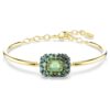 Swarowski 5758457 Sublima Armreif Oktagon-Schliff, Grün, 18K goldbeschichtet