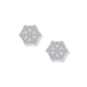 Seinerzeit Flake Schneeflocken Ohrringe SZA-2990-268