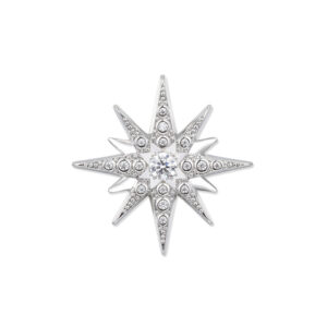 Seinerzeit Astra Silver Stern Anhänger SZA-3990-460